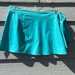 SWIM WRAP La Blanca Turquoise Size Large EUC